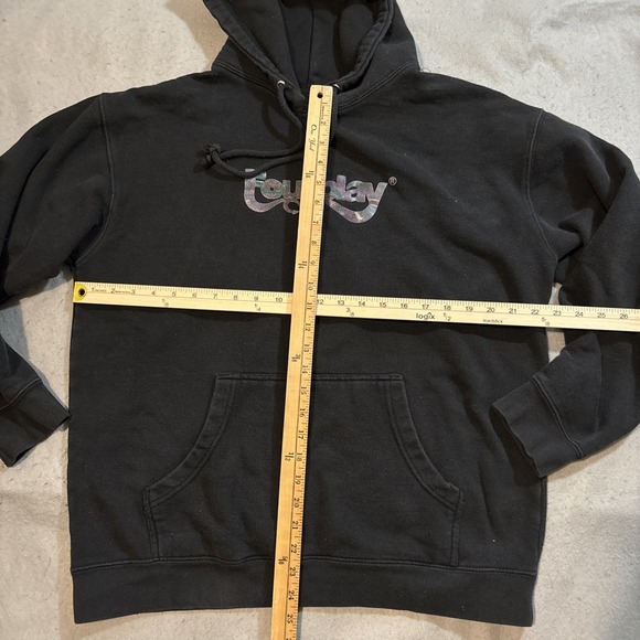 Foulplay Co Hoodie Black Large Streetwear Adam‎ Ariaga G59! - Picture 4 of 5
